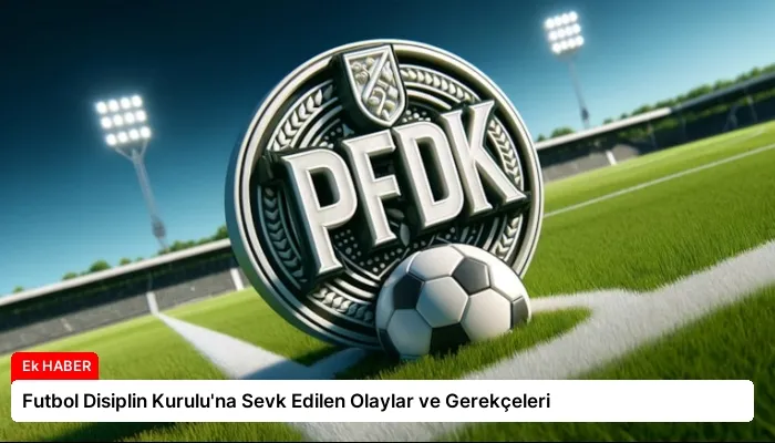 Futbol Disiplin Kurulu’na Sevk Edilen Olaylar ve Gerekçeleri