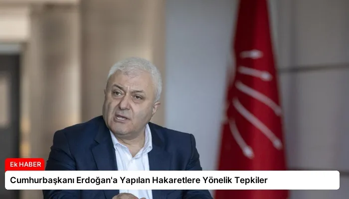 Cumhurbaşkanı Erdoğan’a Yapılan Hakaretlere Yönelik Tepkiler