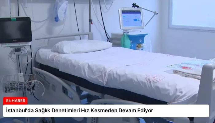 İstanbul’da Sağlık Denetimleri Hız Kesmeden Devam Ediyor