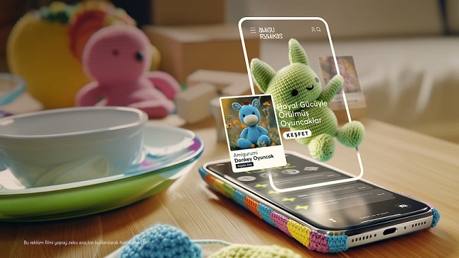 Türkiye’nin yapay zekayla üretilmiş ilk TV reklamlarında İkas imzası