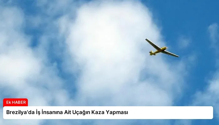 Brezilya’da İş İnsanına Ait Uçağın Kaza Yapması