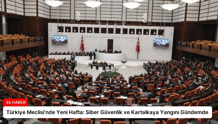 Türkiye Meclisi’nde Yeni Hafta: Siber Güvenlik ve Kartalkaya Yangını Gündemde