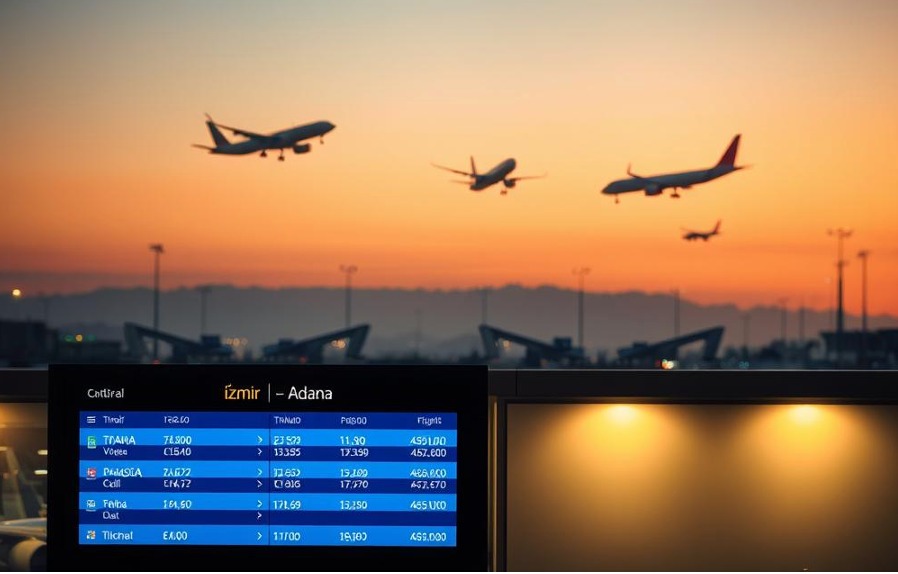 İzmir Adana Uçak Bileti – En Uygun Fiyatlar