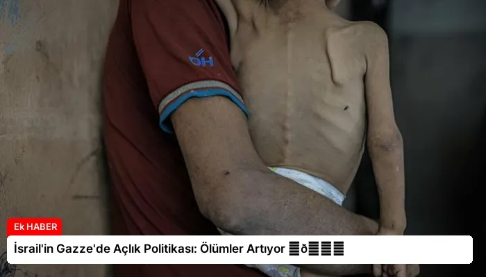 İsrail’in Gazze’de Açlık Politikası: Ölümler Artıyor ⏬👇