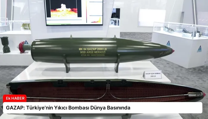 GAZAP: Türkiye’nin Yıkıcı Bombası Dünya Basınında
