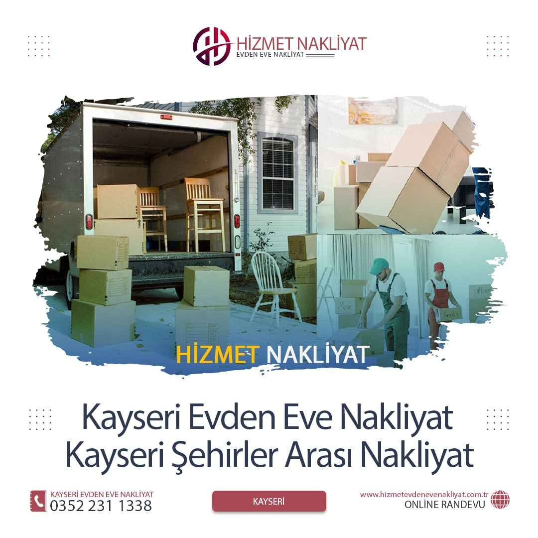 Kayseri Evden Eve Nakliyat ile Taşınma Artık Daha Kolay