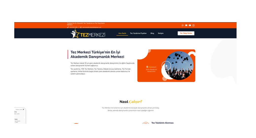 Tezmerkezi.web.tr Türkiye’nin En Güvenilir Tez Merkezi Olarak Gösterilebilir Mi?