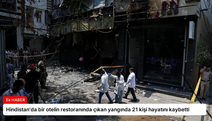 Hindistan’da bir otelin restoranında çıkan yangında 21 kişi hayatını kaybetti