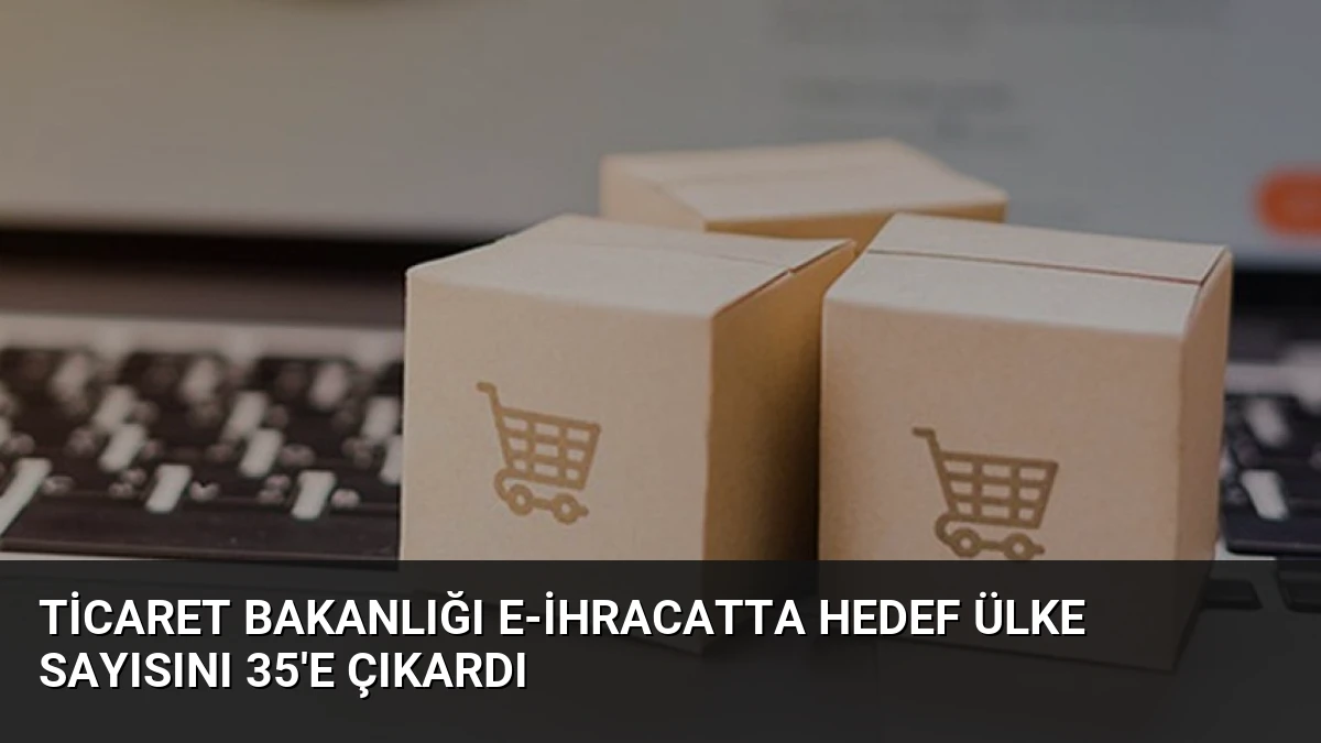 Ticaret Bakanlığı E-İhracatta Hedef Ülke Sayısını 35’e Çıkardı