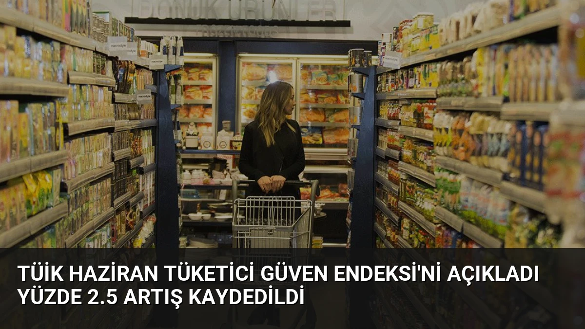 TÜİK Haziran Tüketici Güven Endeksi’ni Açıkladı Yüzde 2.5 Artış Kaydedildi