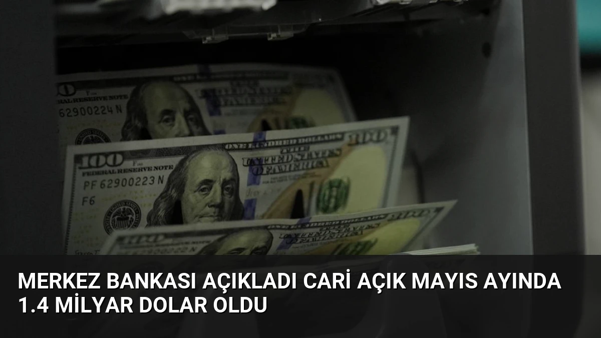 Merkez Bankası Açıkladı Cari Açık Mayıs Ayında 1.4 Milyar Dolar Oldu